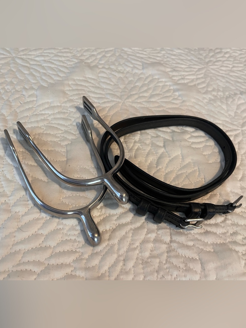 Coronet Spurs & Leather Spur Keepers